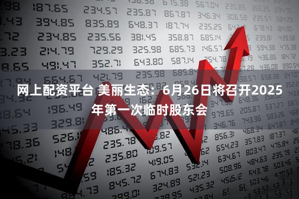 网上配资平台 美丽生态：6月26日将召开2025年第一次临时股东会
